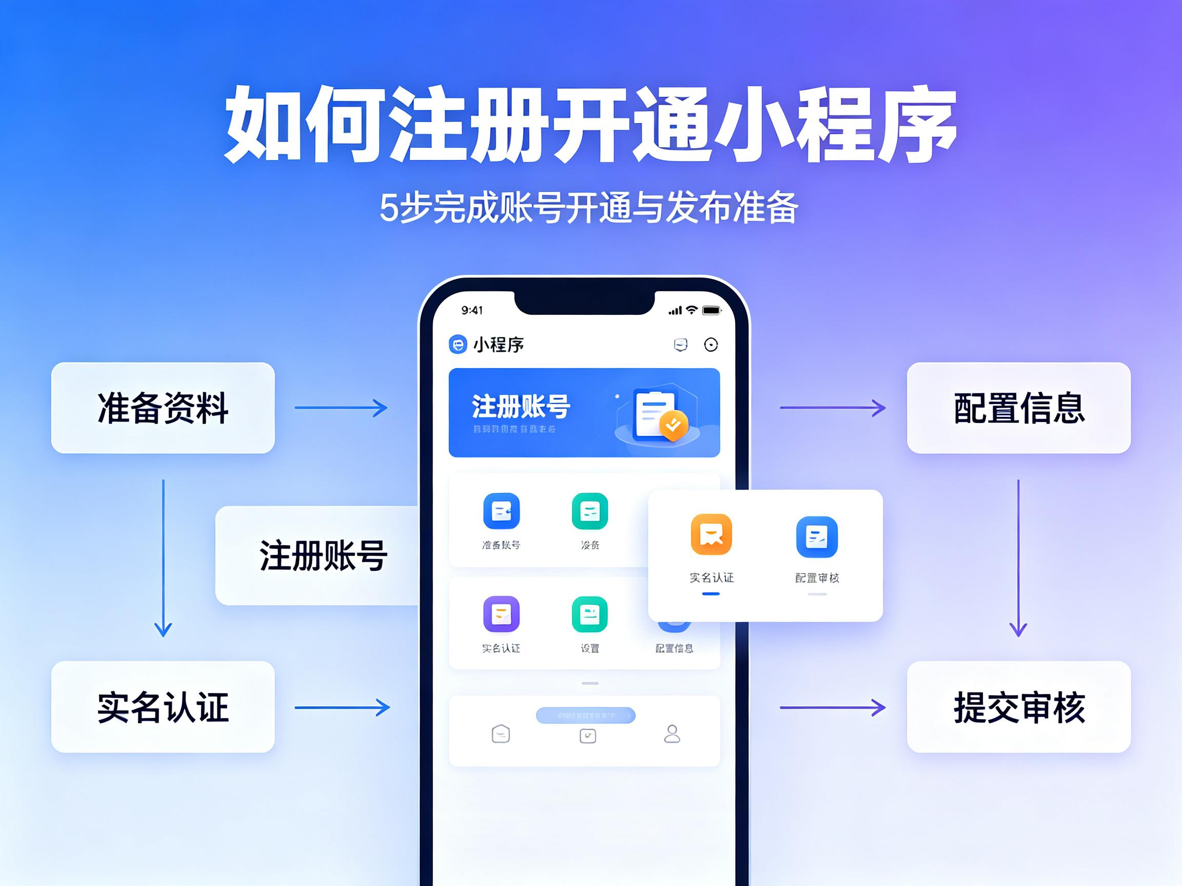 鹤岗市|如何注册开通备案一个小程序